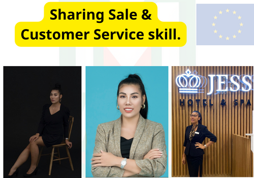 Sharing sale and customer service